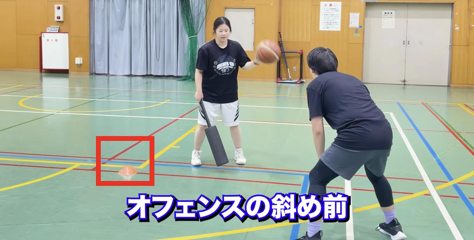 マーカータッチ1on1でマーカーを置く位置